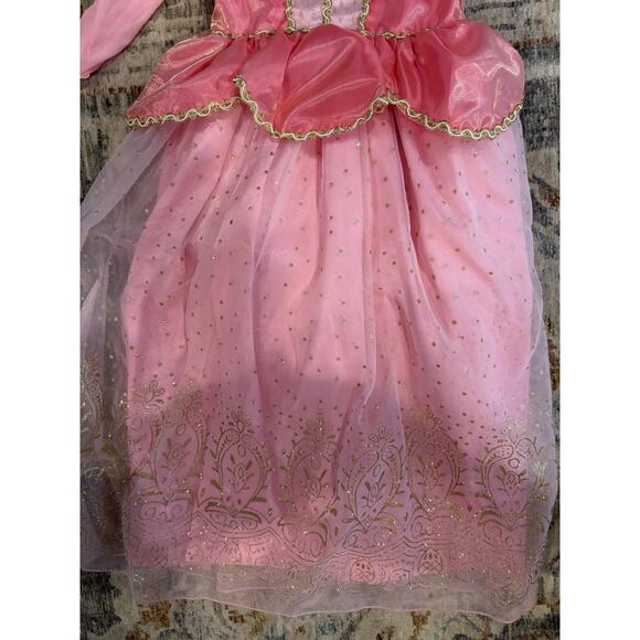 Sleeping Beauty Princess Pink Ball Gown Child Size 6-7 Costume Dress up Play - Picture 5 of 8